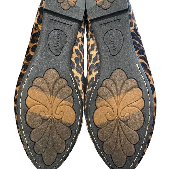 NEW Born Women's Remo Lt. Brown Leopard Fabric Pull On Boots Booties 6.5 - Picture 6 of 6
